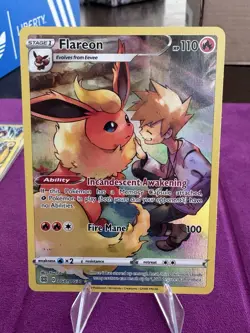 Pokemon TCG Flareon Sword & Shield: Brilliant Stars TG01/TG30 Holo 1201 - Image 1