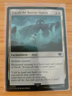 MTG Fog on the Barrow-Downs (FOIL) 0016 Lord of the Rings M/NM Free UK P&P - Image 1