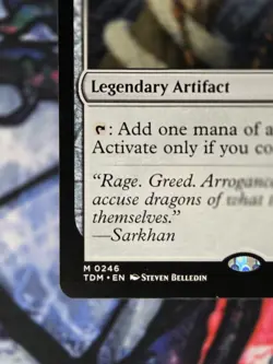 Mox Jasper | Tarkir: Dragonstorm TDM | M 0246 | Near Mint MTG Magic - Image 2