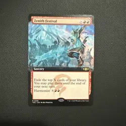 mtg zenith festival extended art commander tarkir: dragonstorm - Image 1