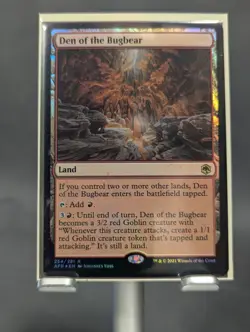 Den of the Bugbear Adventures in the Forgotten Realms • Foil MTG - Image 1