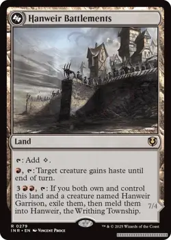 Hanweir Battlements [INR - 279] - NM [Foil] TCG MTG - Image 1