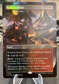 Restless Vents (Borderless) The Lost Caverns of Ixalan Foil - Image 1
