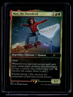 Max, the Daredevil 345 Stranger Things Secret Lair Drop Series Holo 2019 - Image 1