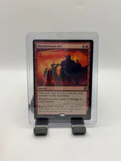 MTG, Blasphemous Act $3 ORDER MIN 47 NM Teenage Mutant Ninja Turtles Regular - Image 1
