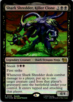 Shark Shredder, Killer Clone #320 || MTG - Teenage Mutant Ninja Turtles || 2026 - Image 1