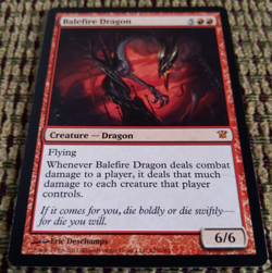 Balefire Dragon NM – Innistrad MTG Dragon Creature – EDH / Commander Staple - Image 2