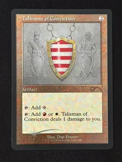 1x MTG Talisman of Conviction (Retro Frame) (Foil Etched) - (SLD) #1060 - Magic - Image 1
