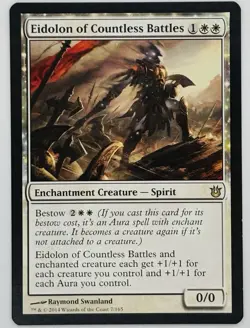 MTG Eidolon of Countless Battles Born of the Gods Foil - Image 1