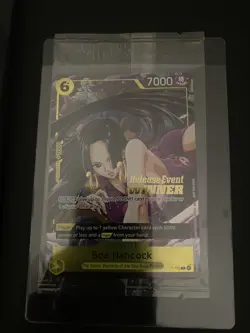 One Piece Boa Hancock Pre Release Event Winner P-115 Sealed Holo Stamp Op-15 - Image 1