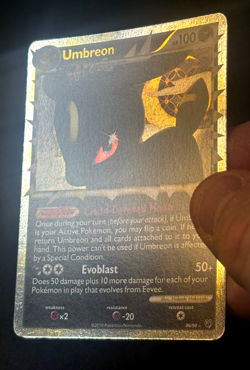 Umbreon Prime 86/90 Holo Rare LP- 2010 Pokemon Undaunted Card - Image 3