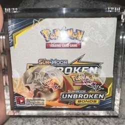 🔥Pokemon Sun & Moon 🌞&🌗 Unbroken Bonds Booster Box W/Case Sealed Brand - Image 1