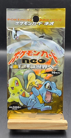 Pokemon TCG WOTC 1999 Japanese Neo Destiny EMPTY Booster Pack - Image 1