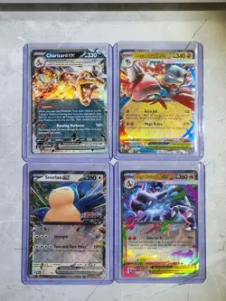 Mixed Bundle Pokemon Cards Job Lot Mint Condition Pack Fresh Charizard Snorlax - Image 1