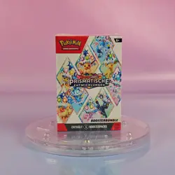 POKEMON KARMESIN & PURPUR PRISMATISCHE ENTWICKLUNGEN BOOSTER BUNDLE 6 PACK EEVEE - Image 1