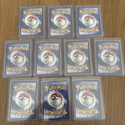 Vintage Pokemon Cards Rare Holo Lot WOTC - Base Jungle Fossil - Image 2