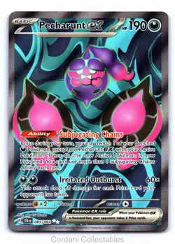 Pecharunt EX 085/064 - Shrouded Fable - Pokemon Card - Near Mint - Image 1