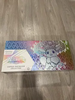 Pokemon Scarlet & Violet Prismatic Evolutions SuperPremium Collection Box Sealed - Image 1