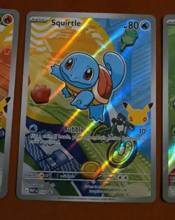 Pokemon First Partner IR Black Star Promo 30th Anniversary Kanto Starters - Image 3