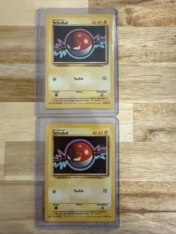 Pokemon Base Set Voltobal 67/102 German - Voltorb - Image 1