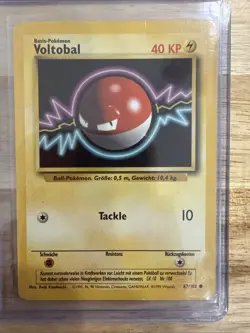 Pokemon Base Set Voltobal 67/102 German - Voltorb - Image 3