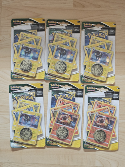 Pokemon Evolving Skies Premium Checklane Blister Luxray Emboar englisch neu - Image 1
