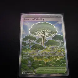 Forest of Vitality 109/088 Full Art Ultra Rare Pokemon TCG Perfect Order NM - Image 1