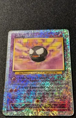 Pokemon LEGENDARY COLLECTION - #76/110 Gastly - Reverse Holo - ENG - DMG/INK - Image 4