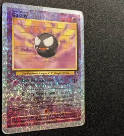Pokemon LEGENDARY COLLECTION - #76/110 Gastly - Reverse Holo - ENG - DMG/INK - Image 5