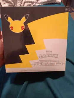 Pokemon TCG 25th Anniversary Celebrations Pokemon Center Elite Trainer Box ETB 820650809866 - Image 1