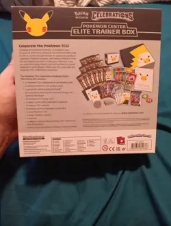Pokemon TCG 25th Anniversary Celebrations Pokemon Center Elite Trainer Box ETB 820650809866 - Image 5
