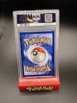 2007 POKEMON DIAMOND & PEARL SECRET WONDERS #14 LUGIA-HOLO PSA 7 Swirl - Image 3