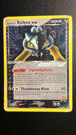 Rocket's Raikou EX 108/107 | Pokemon Deoxys - Image 1