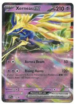 Xerneas ex 179 Sv: Scarlet & Violet Black Star Promo Cards Holo Pokemon TCG NM - Image 1