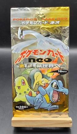 Pokemon TCG WOTC 1999 Japanese Neo Destiny EMPTY Booster Pack - Image 1