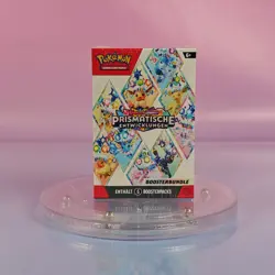 POKEMON KARMESIN & PURPUR PRISMATISCHE ENTWICKLUNGEN BOOSTER BUNDLE 6 PACK EEVEE - Image 1