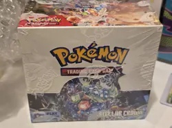 Pokemon TCG Stellar Crown SV07 Booster Box Factory Sealed - Image 1