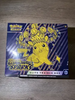 Pokemon TCG: Scarlet & Violet Surging Sparks Elite Trainer Box ETB New & Sealed - Image 1