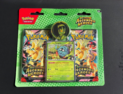 Pokemon Ascended Heroes Double Blister Pack - Erika - New & Sealed - Image 1
