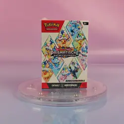 POKEMON KARMESIN & PURPUR PRISMATISCHE ENTWICKLUNGEN BOOSTER BUNDLE 6 PACK EEVEE - Image 1