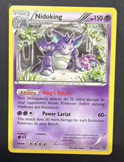 Nidoking Rare XY - Steam Siege 45/114 LP - Image 1