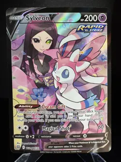 Pokemon TCG Sylveon V TG14/TG30 Swsh09: Brilliant Stars Trainer Gallery Holo -NM - Image 1