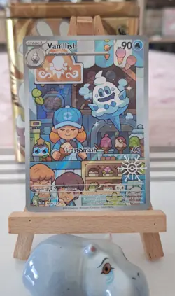 TCG Pokemon VANILLISH - Holiday Calendar 2025 - 190/182 (Illustration Rare) NM - Image 1