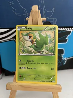 Pokemon TCG NM-Mint condition Snivy RC1/RC25 Holo Radiant Collection - Image 1