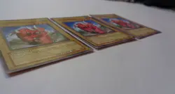 Playset: 3x Sabersaurus POTD-EN002 (Common, 1st Ed, Played / MP) Yugioh - Image 2