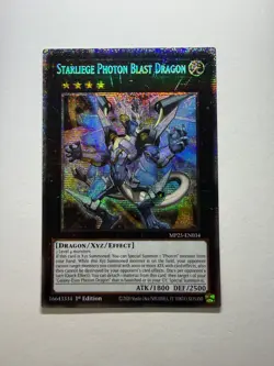 Yugioh - Starliege Photon Blast Dragon - Starlight - 1st - MP25-EN034 - NM - Image 1