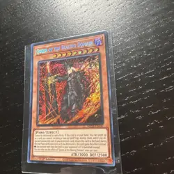 Queen of The Blazing Domain Mint Yu-Gi-Oh 1st Edition Secret Rare Holo - Image 3