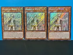 3x Maiden Of White | SDWD-EN041 | Secret Rare | HOLO BLEED! | NM | YuGiOh! - Image 1
