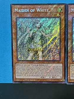 3x Maiden Of White | SDWD-EN041 | Secret Rare | HOLO BLEED! | NM | YuGiOh! - Image 2