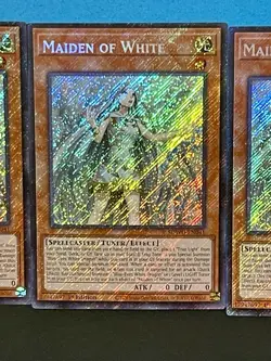 3x Maiden Of White | SDWD-EN041 | Secret Rare | HOLO BLEED! | NM | YuGiOh! - Image 3